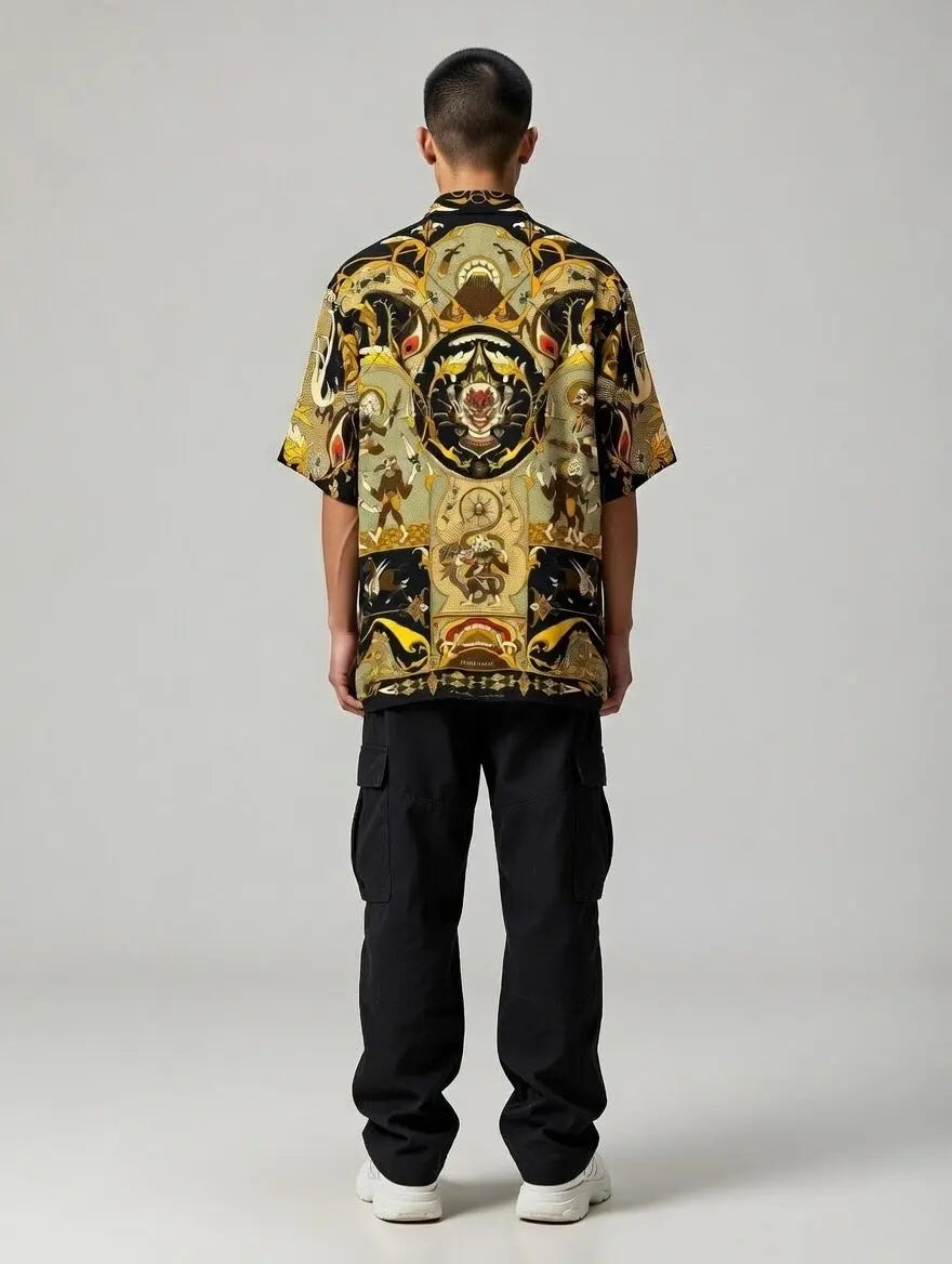 Camicia Fractal Beatbox vintage