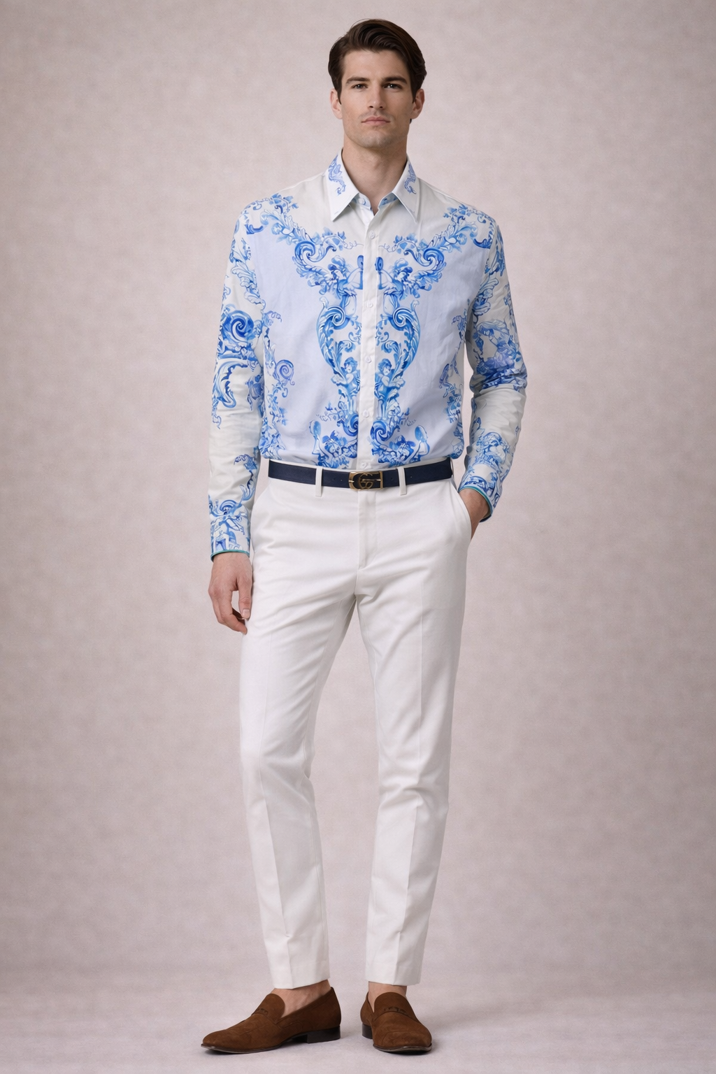 Aegean Baroque shirt