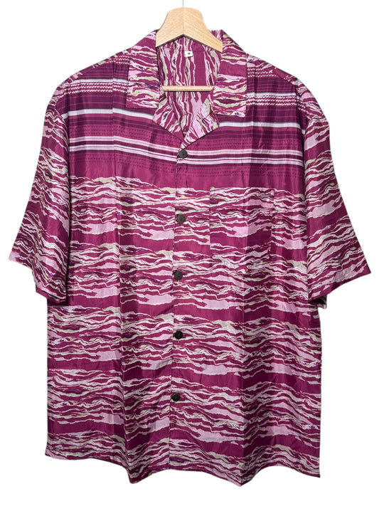 Camicia vintage in seta, taglia M