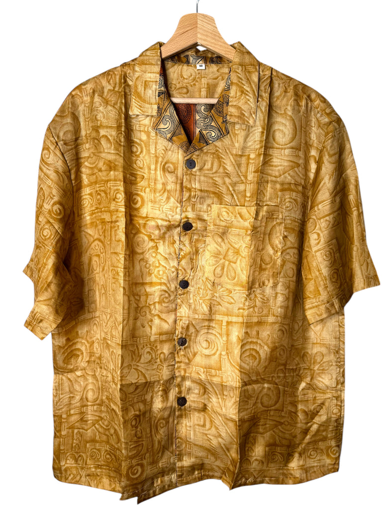 Camicia vintage in seta, taglia M