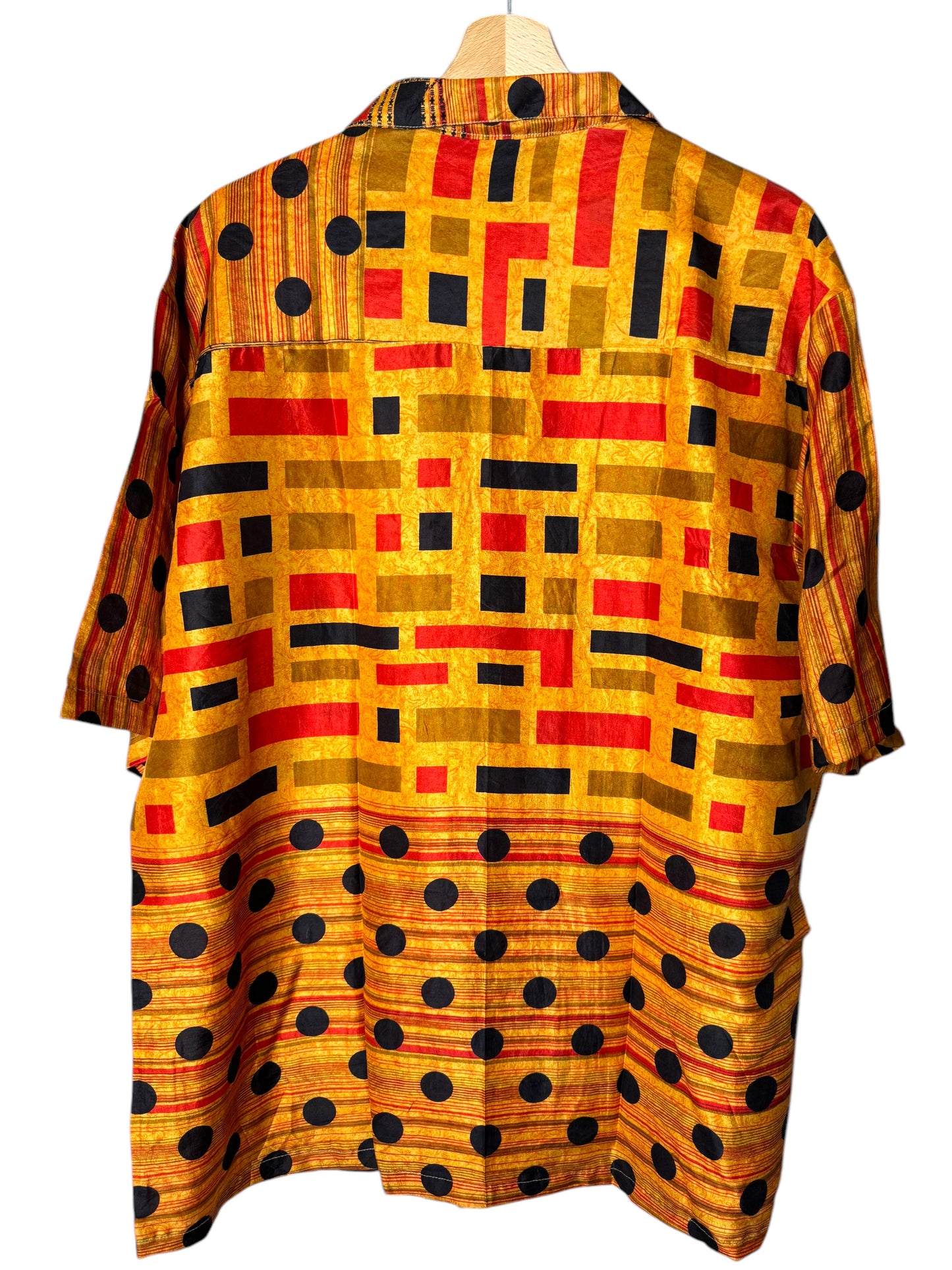 Camicia vintage in seta, taglia L
