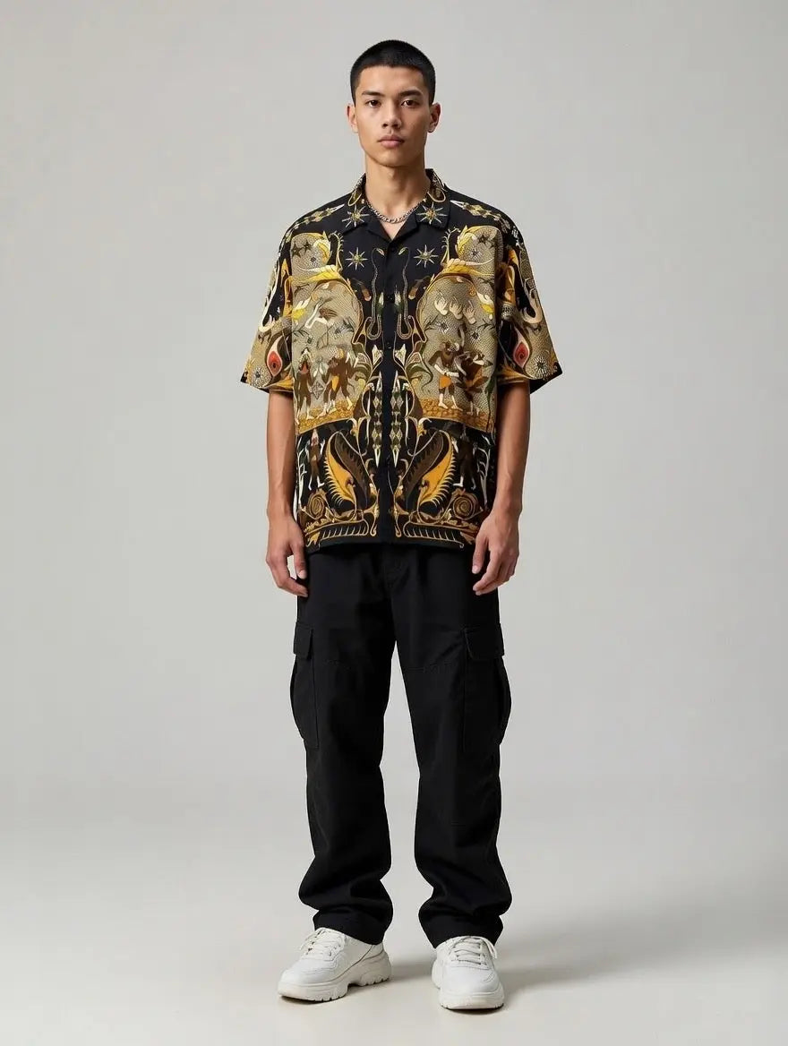 Camicia Fractal Beatbox vintage