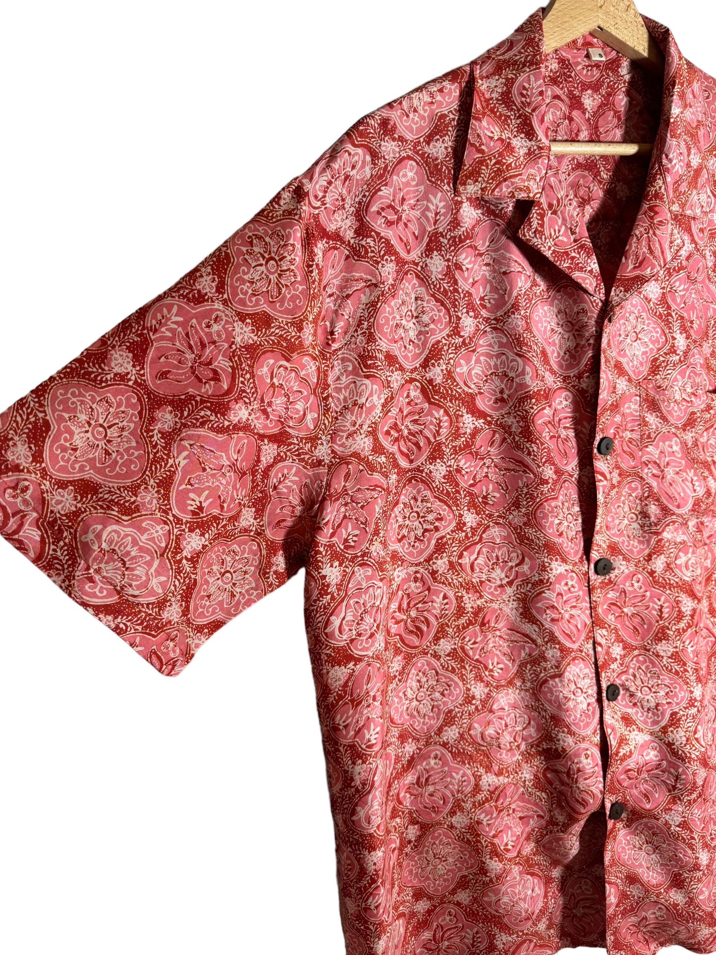 Vintage silk shirt (S)