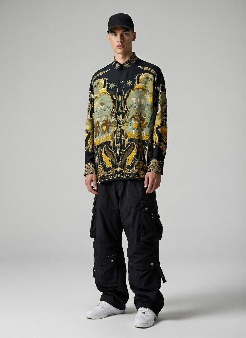 Camicia Fractal Beatbox Vintage BEATBOX COLLECTION