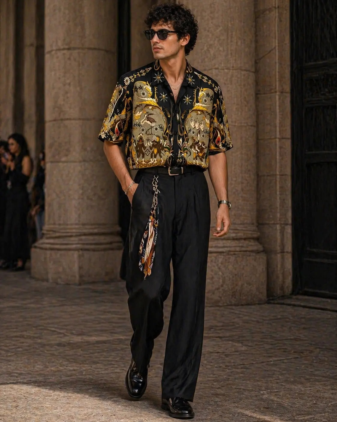 Camisa fractal (visco)