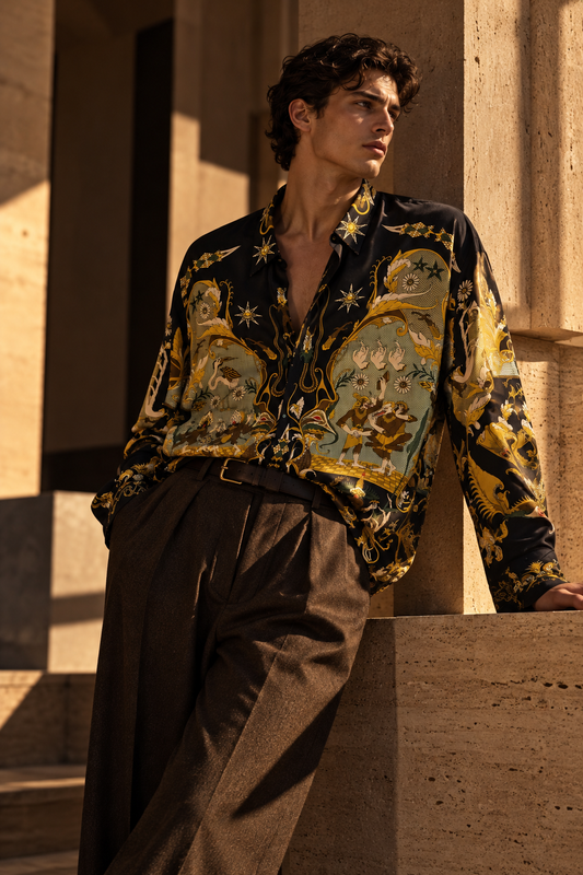 Beatbox Vintage fractal shirt
