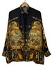 Fractal silk shirt