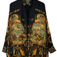 Camicia Fractal in seta Beatbox vintage