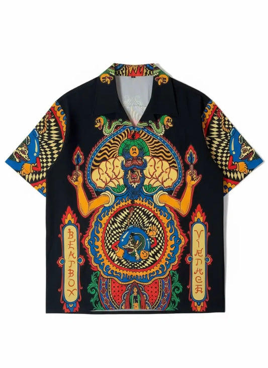 Camicia psychedelic by Beatbox vintage Beatbox vintage