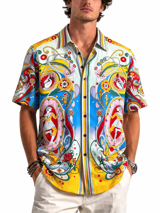 Camicia Corallio Beatbox vintage