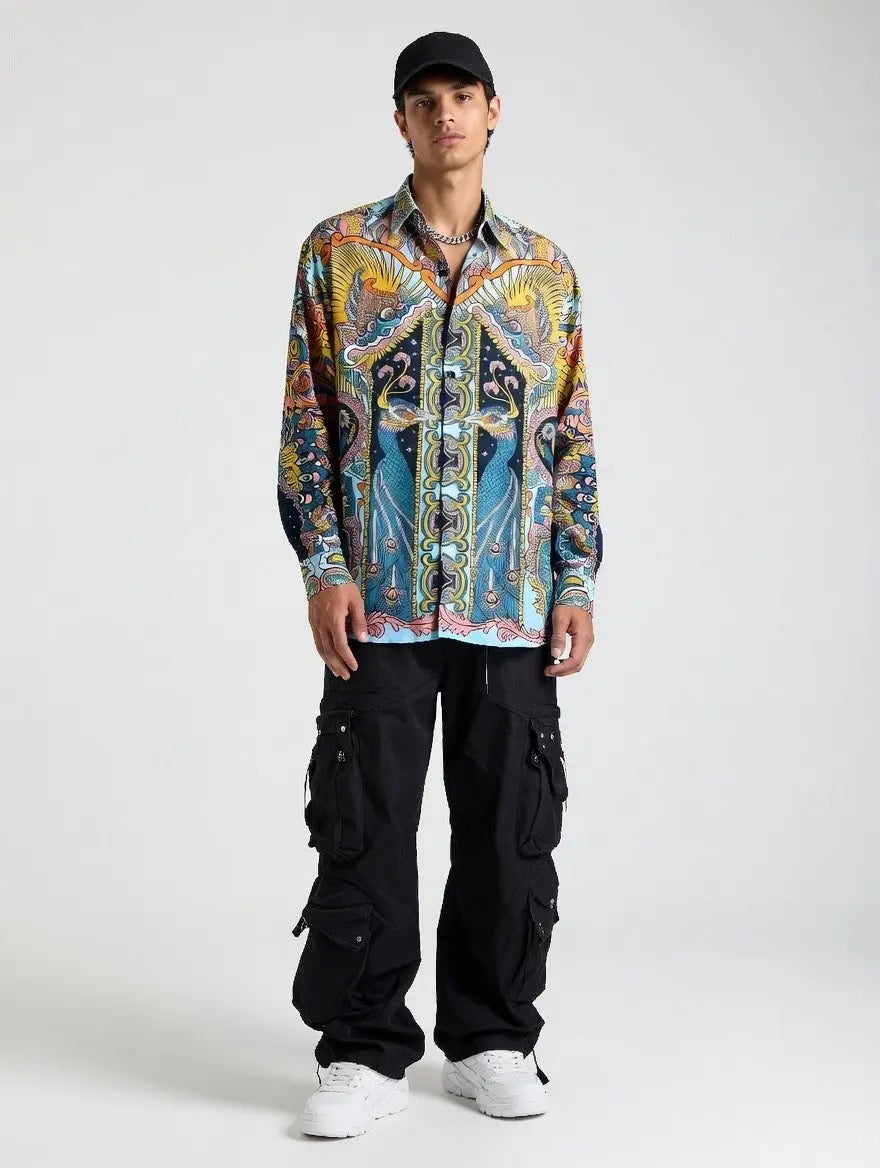 Camicia Merak colored version BEATBOX COLLECTION