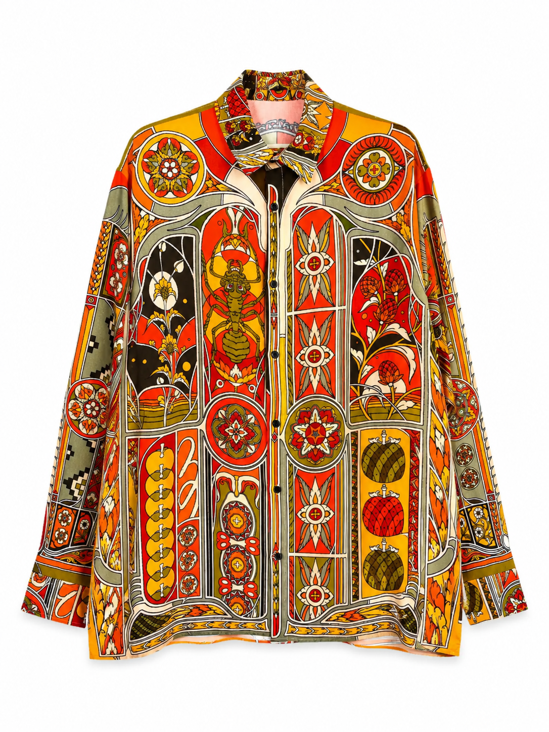 Beatbox Vintage nature shirt in red