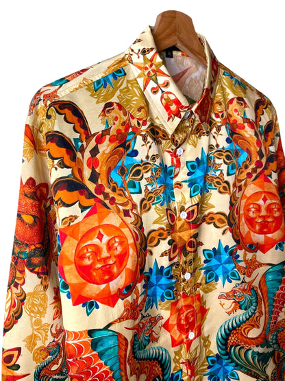 Camicia Golden garden Beatbox vintage